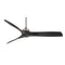 Aviation Ceiling Fan  option Brushed Nickel Finish / Coal Blades