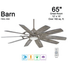 Barn Smart Ceiling Fan