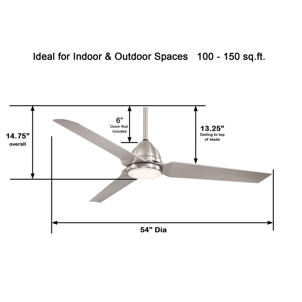 Java Fans Minka Aire Java Outdoor Ceiling Fan - 2Modern