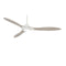 Sleek Smart Ceiling Fan  option Flat White / Bleached Seasoned Wood