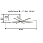 Xtreme H2O Indoor/Outdoor Ceiling Fan