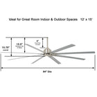 Xtreme H2O Indoor/Outdoor Ceiling Fan