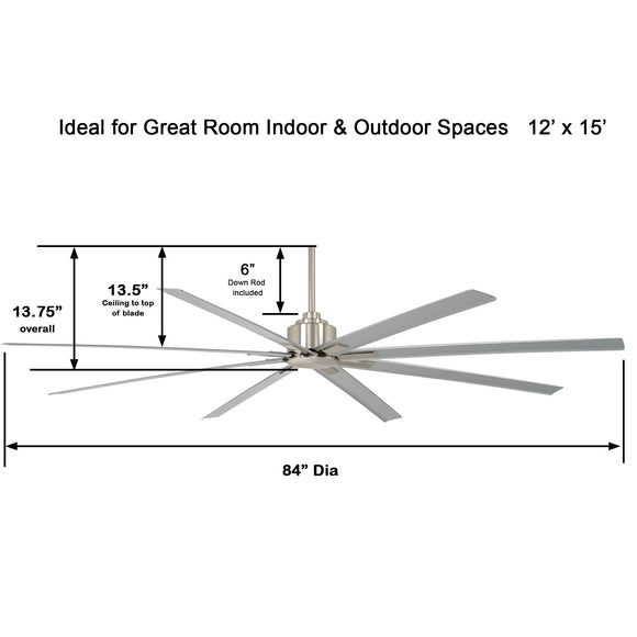 Xtreme H2O Indoor/Outdoor Ceiling Fan