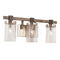Bridlewood Bath Light  option Three Lights