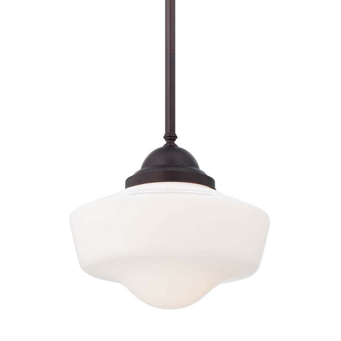 One Light Glass Pendant Light