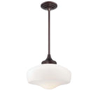 One Light Glass Pendant Light
