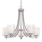 Parsons Studio Chandelier  option Five Lights