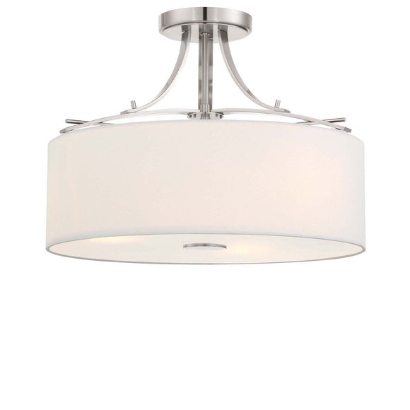 Poleis Semi Flush Mount