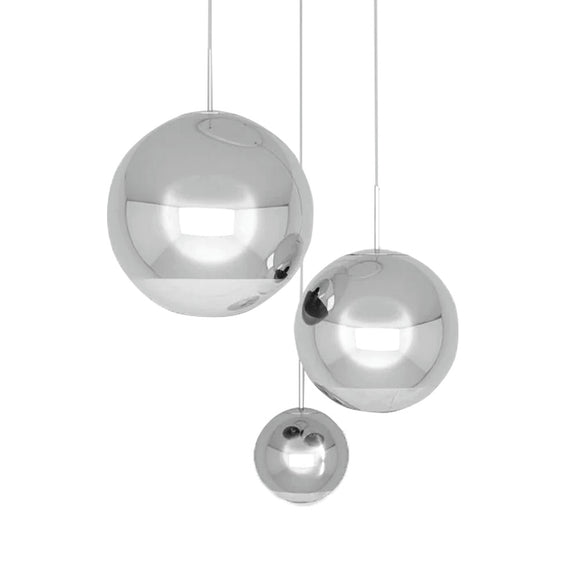 Tom Dixon Mirror Ball Trio LED Multi Light Pendant Light 2Modern