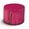Coomba Cylinder Pouf  option Pink