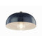 Avery Semi Flush Mount  option Polished Nickel / Navy