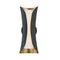 Josie Wall Sconce  option Gold Leaf / Black