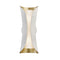 Josie Wall Sconce  option Gold Leaf / White