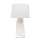 Naomi Table Lamp  option White Lustro / Gold Leaf