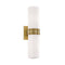 Natalie Wall Sconce  option Aged Brass