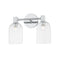 Paisley Bathroom Vanity Light  option Polished Chrome