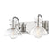 Riley Bathroom Vanity Light  option Polished Nickel