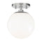 Stella Semi Flush Mount  option Polished Nickel