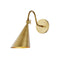 Lupe Wall Sconce  option Aged Brass