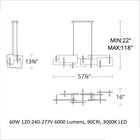 Amari LED Chandelier