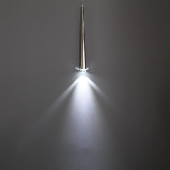 Cascade Crystal LED Pendant Light
