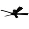 Aviator Indoor/Outdoor Flush Mount Ceiling Fan  option Matte Black
