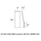 Blade Outdoor Wall Light