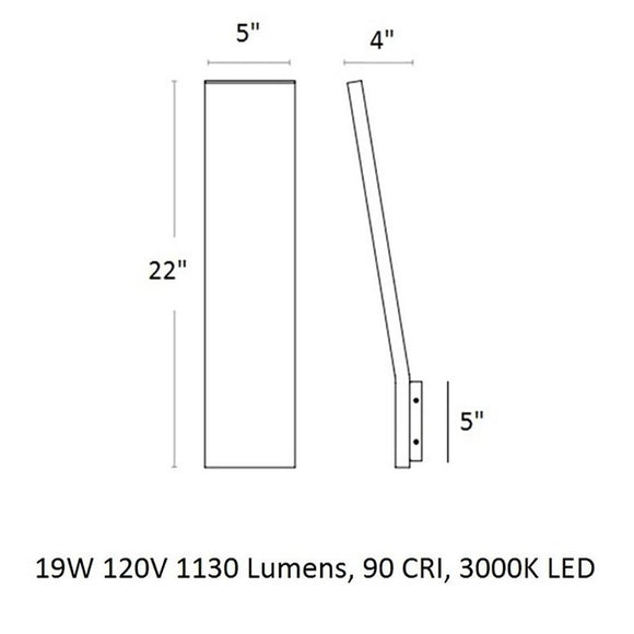Blade Outdoor Wall Light