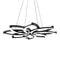 Bloom LED Chandelier  option Black