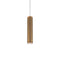 Burning Man LED Mini Pendant Light  option Aged Brass