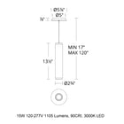 Burning Man LED Mini Pendant Light