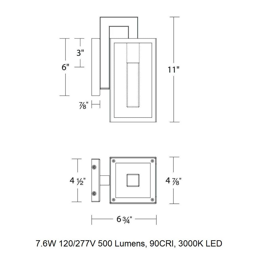 Cambridge LED Outdoor Wall Light