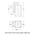 Cambridge LED Outdoor Wall Light