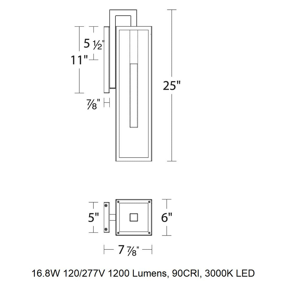 Cambridge LED Outdoor Wall Light