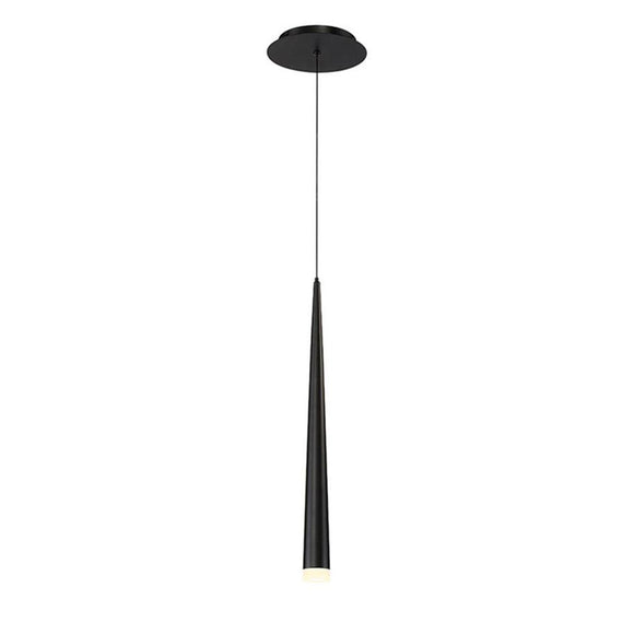 Cascade Etched Glass LED Pendant Light