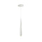 Cascade Crystal LED Pendant Light  option Polished Nickel