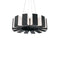 Chronos LED Chandelier  option Black