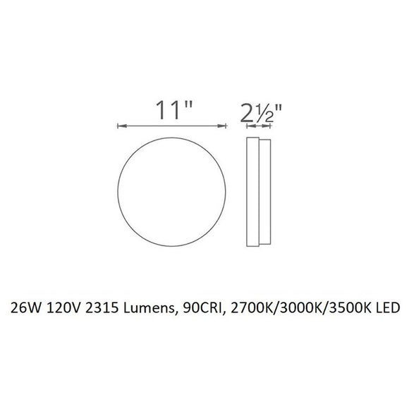 Circa Outdoor Wall / Ceiling Light