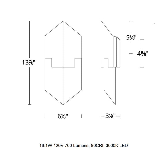 Cupid LED Outdoor Wall Light