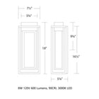 Dorne LED Outdoor Wall Light