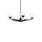 Double Bubble Chandelier  option Black