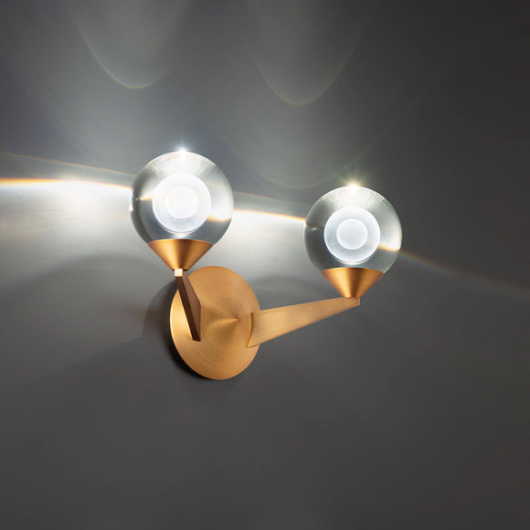 Double Bubble LED Wall Sconce