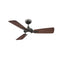 Mykonos Indoor/Outdoor LED Smart Ceiling Fan  option Bronze / Dark Walnut