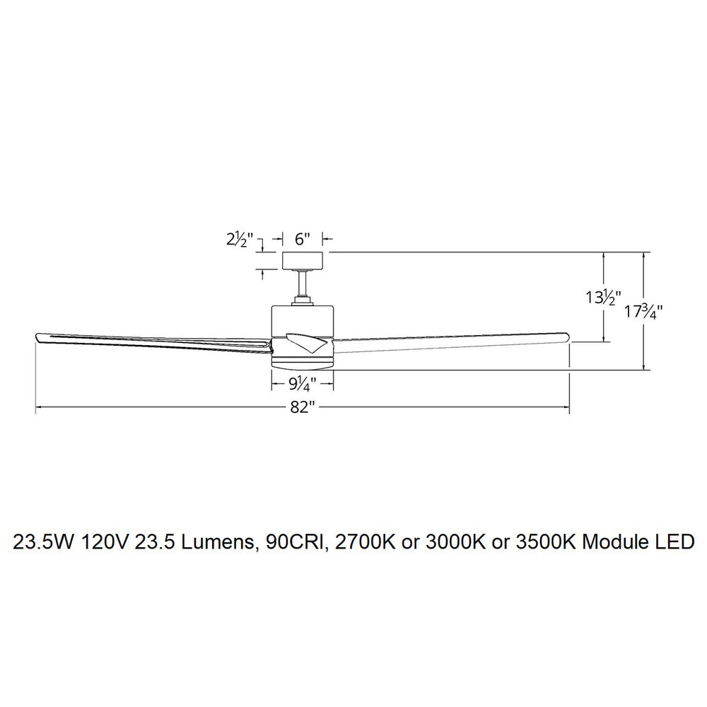 Windflower Indoor/Outdoor LED Smart Ceiling Fan