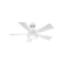 Wynd Indoor/Outdoor LED Smart Ceiling Fan  option Matte White