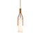 Firenze LED Pendant Light  option Aged Brass