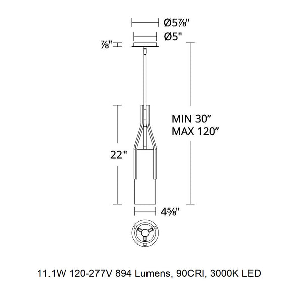 Firenze LED Pendant Light