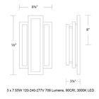 Fury LED Wall Sconce