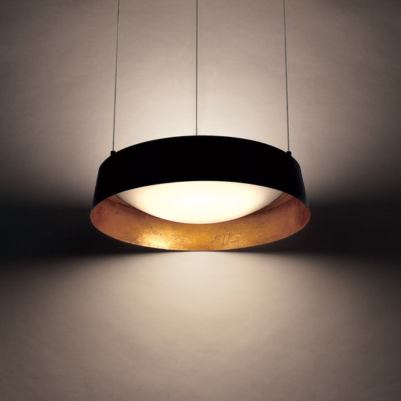 Gilt Pendant Light