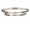 Imperial LED Chandelier  option Brushed Nickel